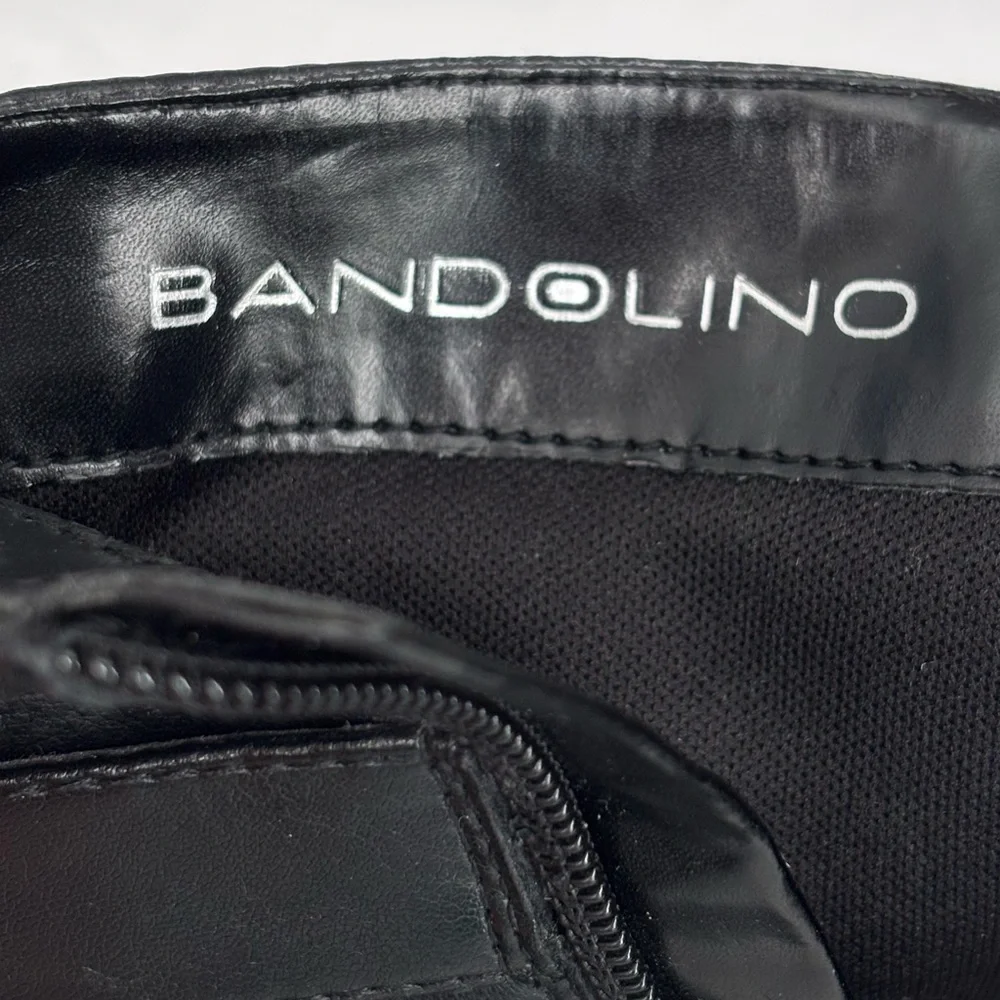 Bandolino Demelza Black Genuine Leather Boots--6.5 - Picture 10 of 13